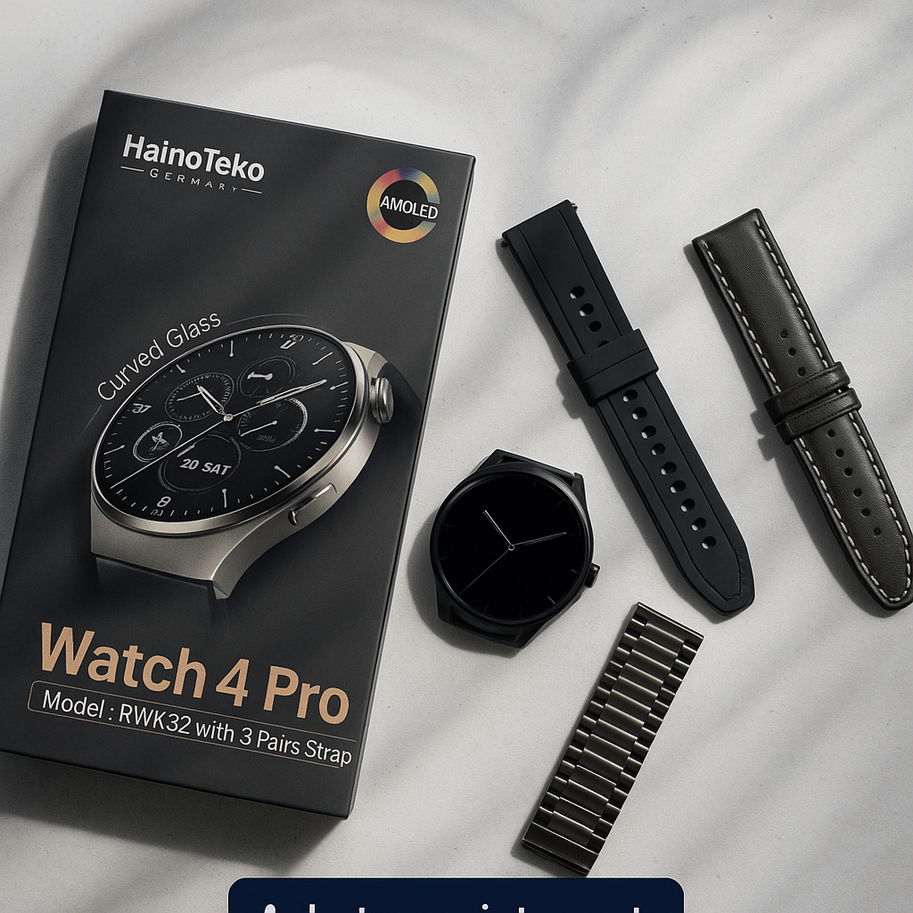 🕒 Watch 4 Pro RWX-32 – Édition Premium par Lace eShopping