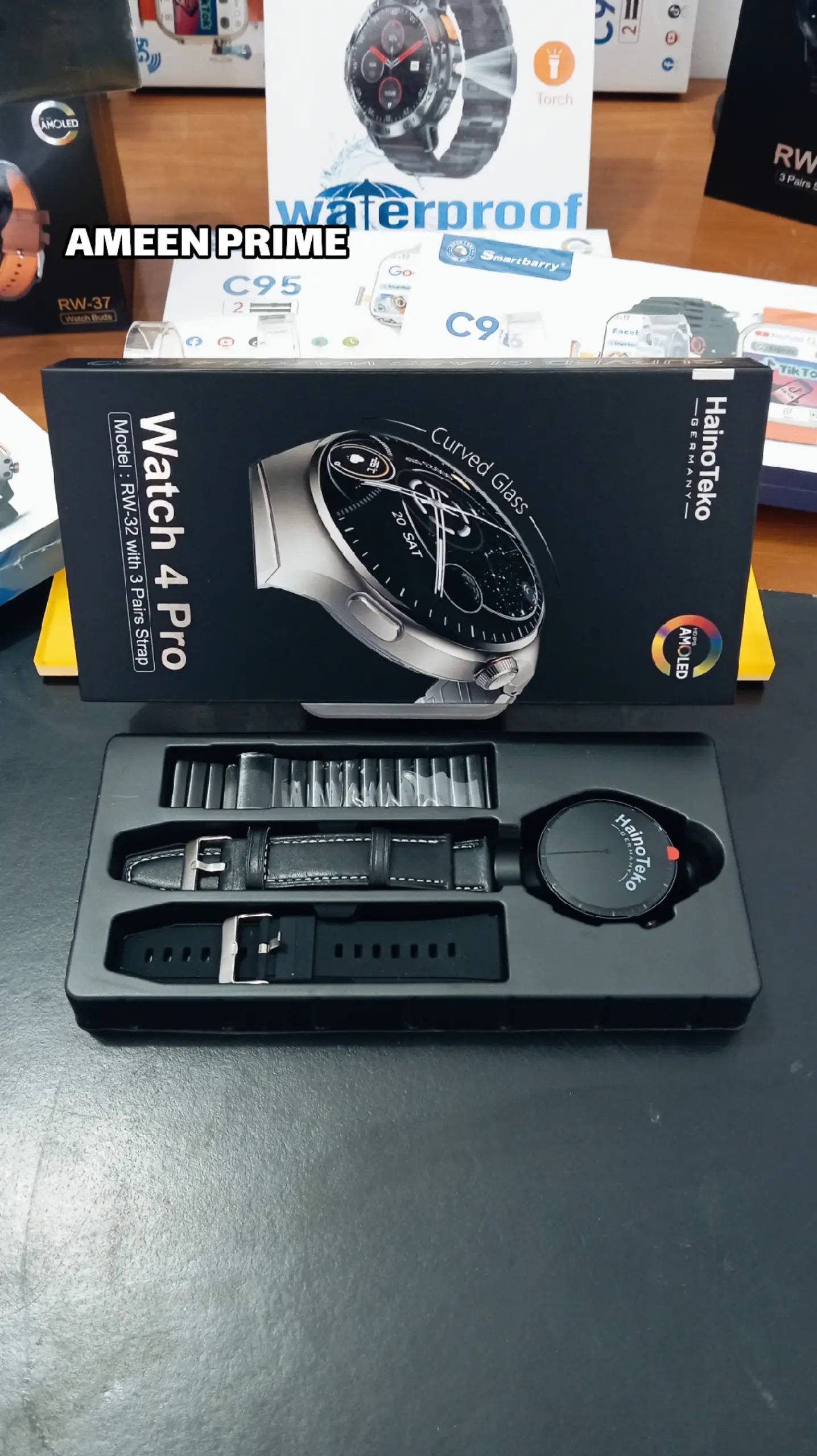 🕒 Watch 4 Pro RWX-32 – Édition Premium par Lace eShopping
