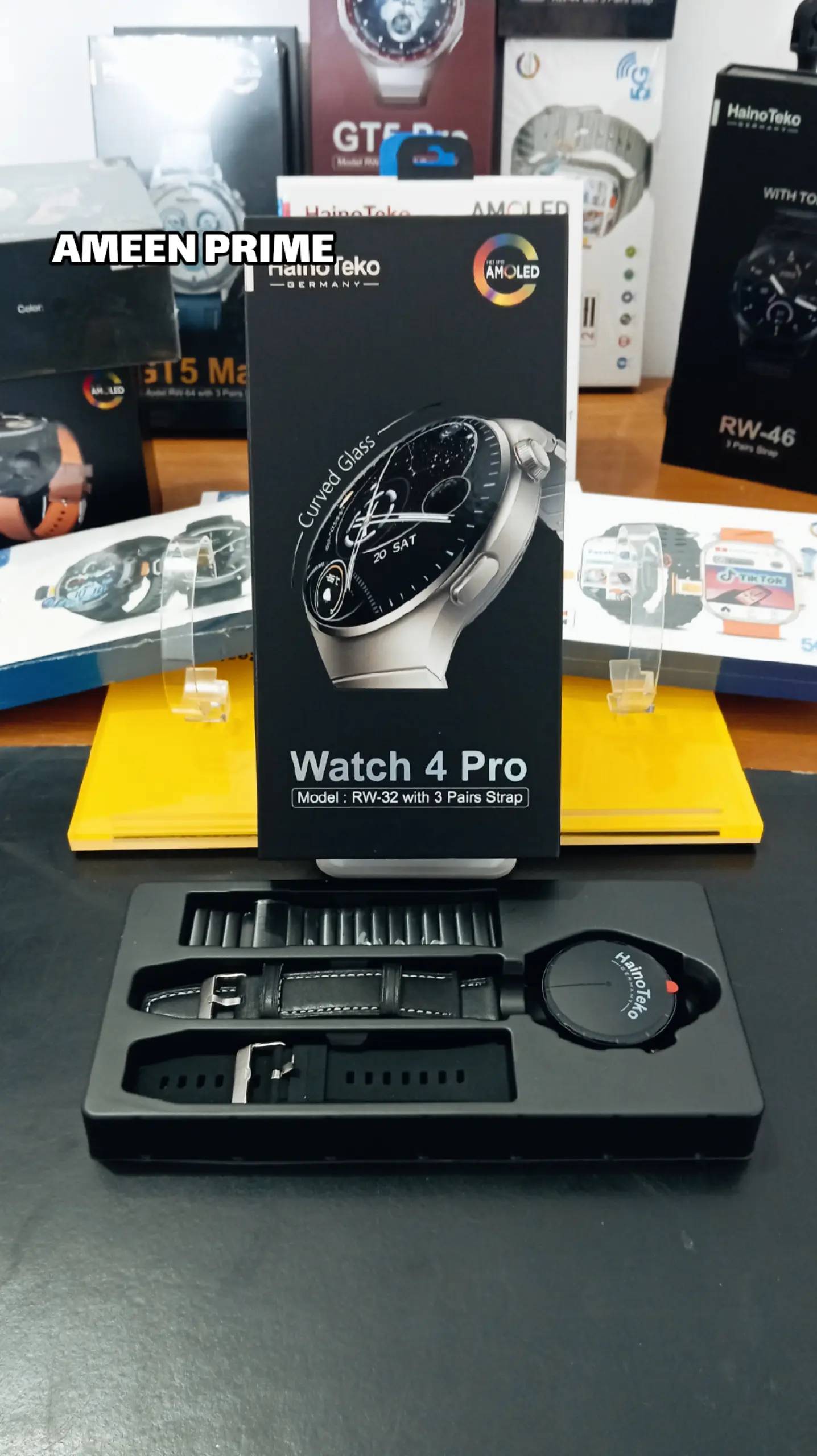 🕒 Watch 4 Pro RWX-32 – Édition Premium par Lace eShopping