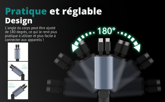 Chargeur voiture 4 en 1 – Super Fast Charge 120W | Recharge multi-appareils